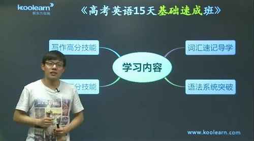 新东方在线李辉高考英语15天基础速成班（标清视频）百度网盘分享